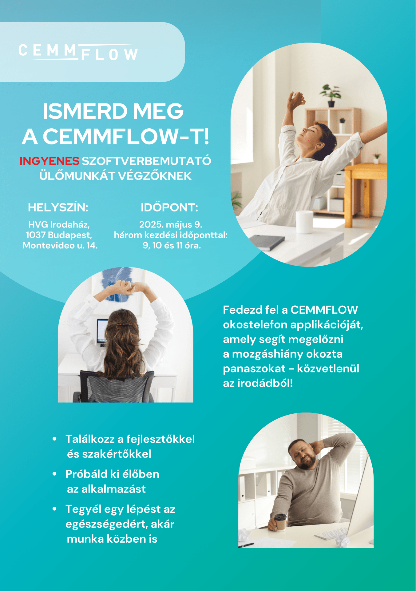 CEMMFLOW tréning és szoftverbemutató online 2026