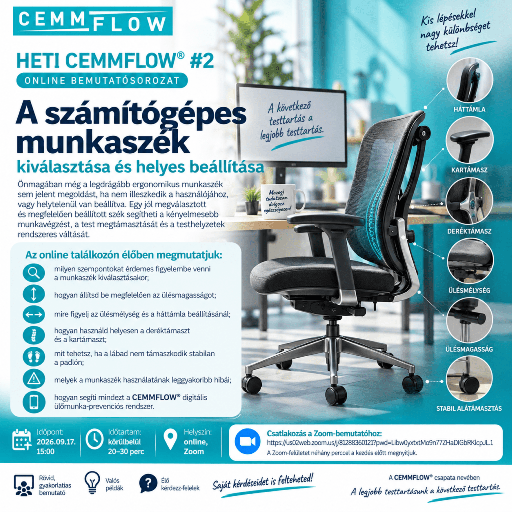 A számítógépes munkaszék