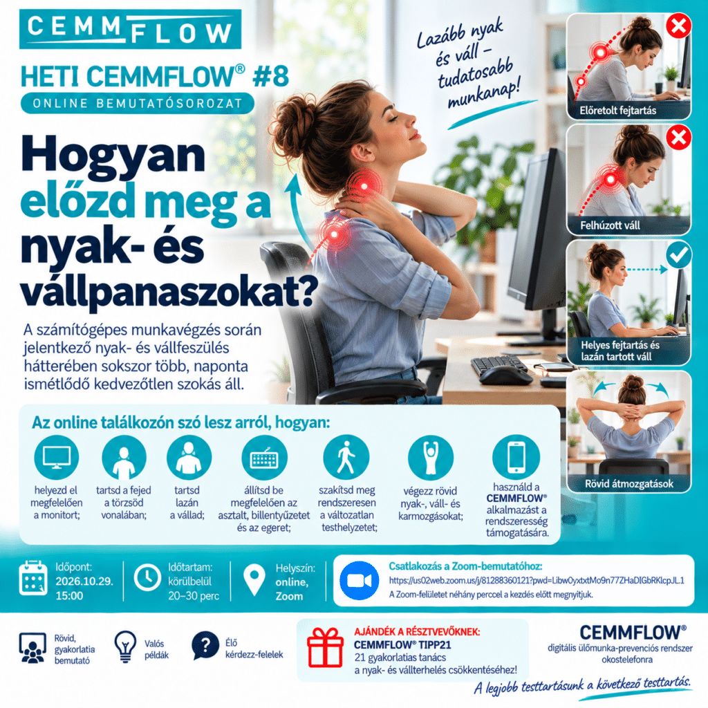 Hogyan előzd meg a nyak-és vállpanaszokat-Heti CEMMFLOW #8